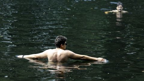 Zona de Baño en Chaián, Santiago