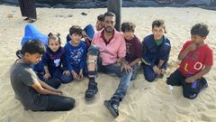 Ashraf y su familia se han quedado sin casa tres veces en menos de dos meses.