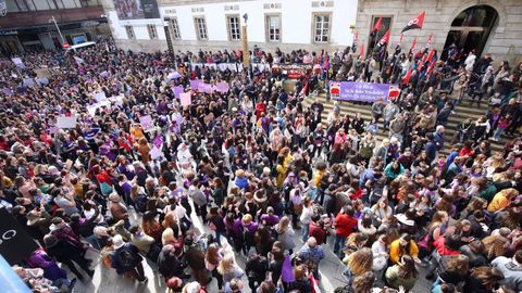 Manifestacin por el 8M en Vigo