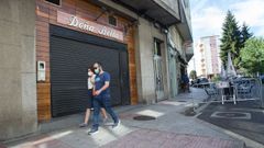 En la calle Marina Espa�ola hay una gran cantidad de locales de ocio nocturno.