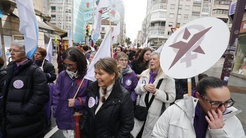 Manifestacin por el 8M en Vigo