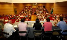 La Casa da Cultura de Vimianzo se llen� para tratar sobre los problemas con Hacienda.