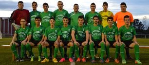 La formaci�n del Xallas de Santa Comba tuvo como entrenador al malpic�n Daniel Calvete Oliveira. 