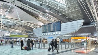 Vestbulo del aeropuerto de Oporto