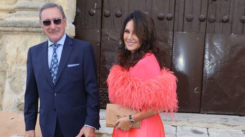 Carlos Herrera y su mujer, Pepa Gea