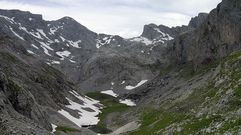El lugar donde se ubicaba el lago Ándara