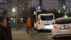 Parada de taxis de la plaza de Espa�a