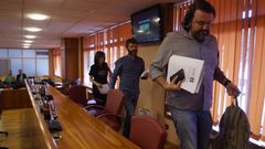El PP Y LA MAREA abandonan el pleno de Vigo El PP Y LA MAREA abandonan el pleno de Vigo