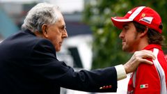 Fernando Alonso.Fernando Alonso durante su etapa en Ferrari