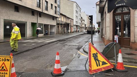 Las obras empezaron por el tramo ms prximo a la avenida de Galicia