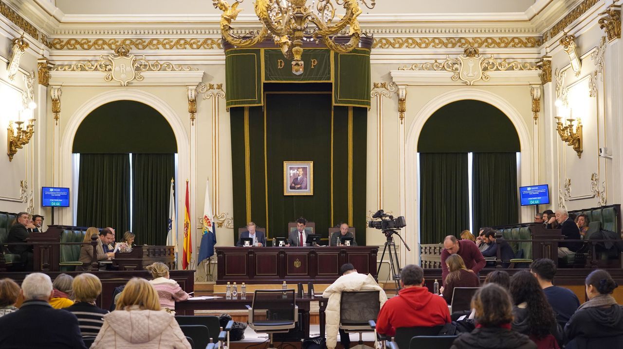 Aprobados de forma definitiva los 238 millones de presupuesto de la Diputación de Pontevedra