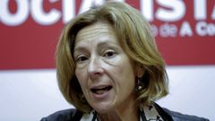 MAR BARC�N EN UNA RUEDA DE PRENSA EN EL 2014