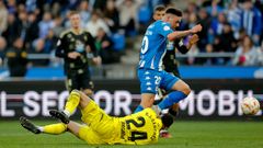 Svensson provoc el penalti del segundo gol del Deportivo ante el Celta B