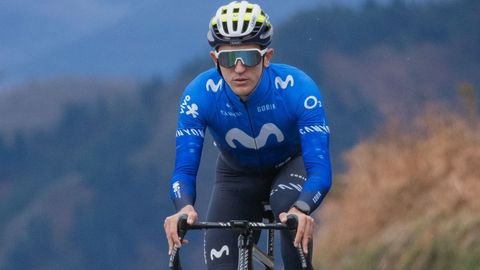 El ciclista asturiano Pelayo Snchez forma parte de la plantilla masculina del Movistar Team