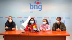 Rueda de prensa del BNG este jueves