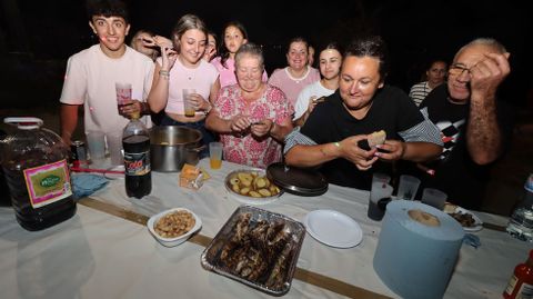 Celebracin del San Juan en Boiro
