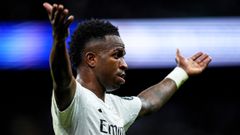 Vincius.Vincius con el Real Madrid