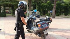 Agente de la Polic�a Nacional en una imagen de archivo