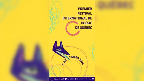 Cartel de Festival Internacional de Poes�a de Qu�bec