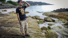 9Louro na praia de Vieta, en Louro. 