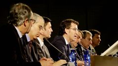 Momento de la inauguraci�n del congreso de ingenieros