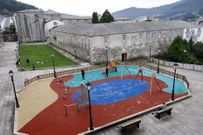 Ni un solo �rbol da sombra en la plaza de Jacinto Calvo. 