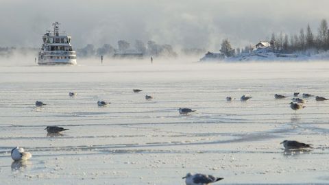 -18 grados en Helsinki