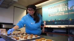 Algunas de las tapas que se repartieron en otra localidad, en este caso, en Vilagarc�a