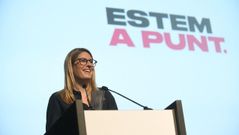 La vicepresidenta de JxCat y diputada en el Parlament, Elsa Artadi