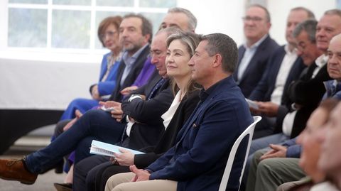 Responsables sanitarios durante los actos conmemorativos