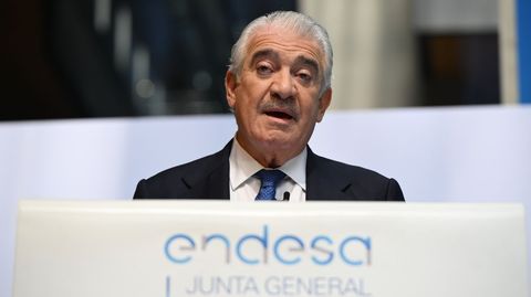 El consejero delegado de Endesa, Jos Bogas, en la junta general de accionistas de este mircoles