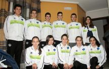 La expedici�n ribeirense hizo un excelente torneo en el auton�mico que tuvo lugar en Ourense. 