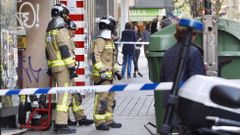 Alerta en Urzaiz por un artefacto humeante