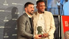 David Villa y Juan Otero