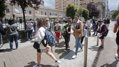 �ltimo d�a de clases en el CEIP �lvarez Limeses de Pontevedra