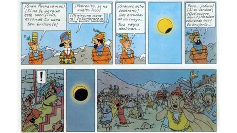 Vi�etas de��El templo del sol�