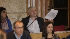 Gonz�lez Carrera en una intervenci�n en un pleno