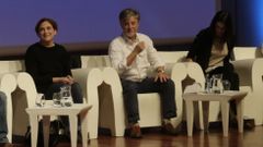 Colau y Santisteve, en A Coru�a el pasado mes de noviembre