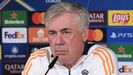 Carlo Ancelotti.Carlo Ancelotti, entrenador del Real Madrid, en rueda de prensa