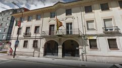 El cuartel de la Guardia Civil de Posada de Llanera