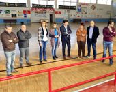 Distintas autoridades se reunieron en el pabell�n laurentino. 