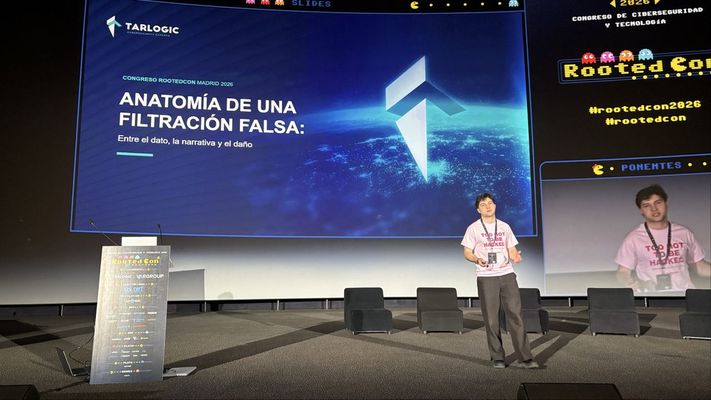 Alejandro Juli&aacute;n Pach&eacute;s explic&oacute; su investigaci&oacute;n en el congreso RootedCON, el mayor evento de ciberseguridad en habla hispana