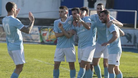 El focense celebra su ltimo gol por el momento, el pasado mes de marzo ante el Sofn.