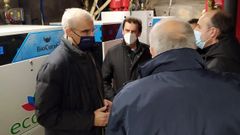 Francisco Conde, en los Escolapios de Monforte