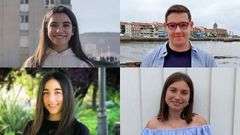 Estela Cao Gago, Eduardo Alonso Lavandero, L�a Romero Valle y Celia Villoria Gonz�lez