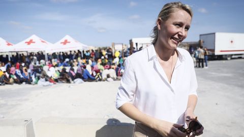 Maréchal, en la isla italiana de Lampedusa, el mes pasado