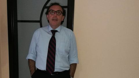 Fernando Villabella, presidente del Oviedo Club Baloncesto.