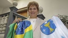 Regina Jallas, a xalleira que devolve o sorriso aos emigrantes m�is veteranos