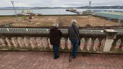 La zona en la que estaban los dep�sitos de Repsol es ahora una explanada