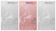 En la imagen central, el nuevo cartel de Equiocio